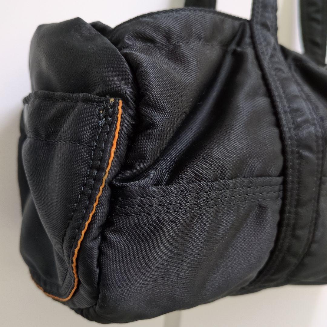 美品　廃盤PORTER ポーター　タンカー ダッフルバッグ ミニボストン 黒　S