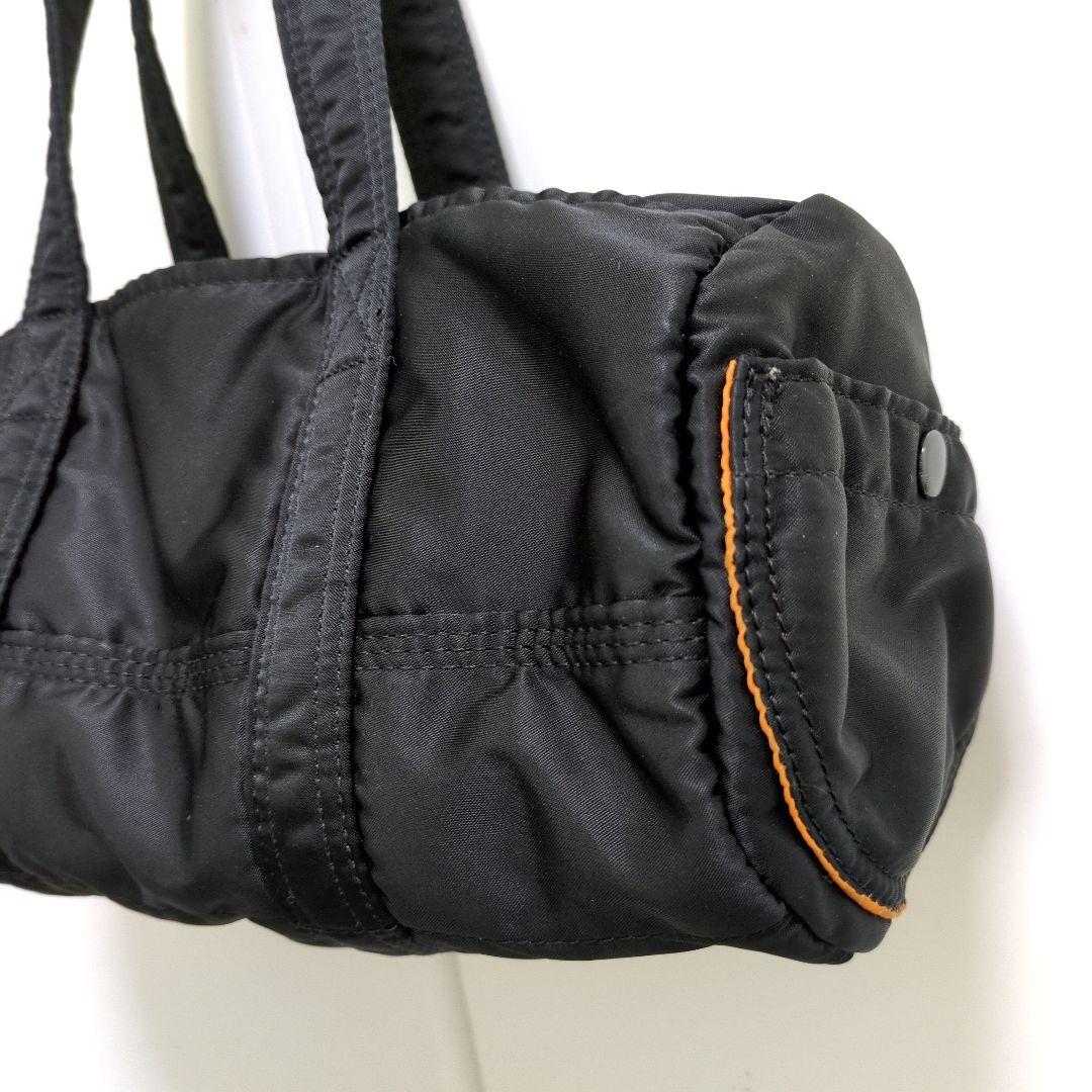 美品　廃盤PORTER ポーター　タンカー ダッフルバッグ ミニボストン 黒　S