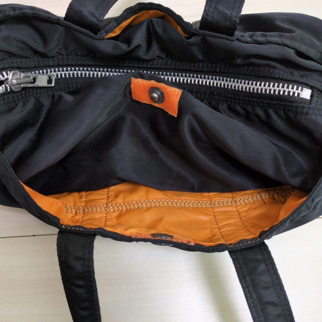 美品　廃盤PORTER ポーター　タンカー ダッフルバッグ ミニボストン 黒　S