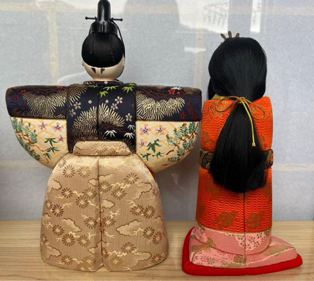 立雛　お雛様　木目込み人形