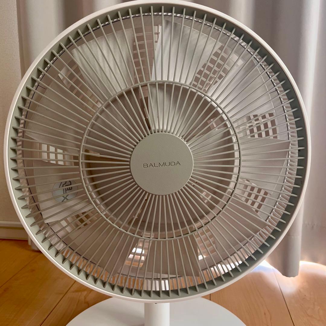 美品 バルミューダ扇風機 グリーンファン EGF1560 リモコン付