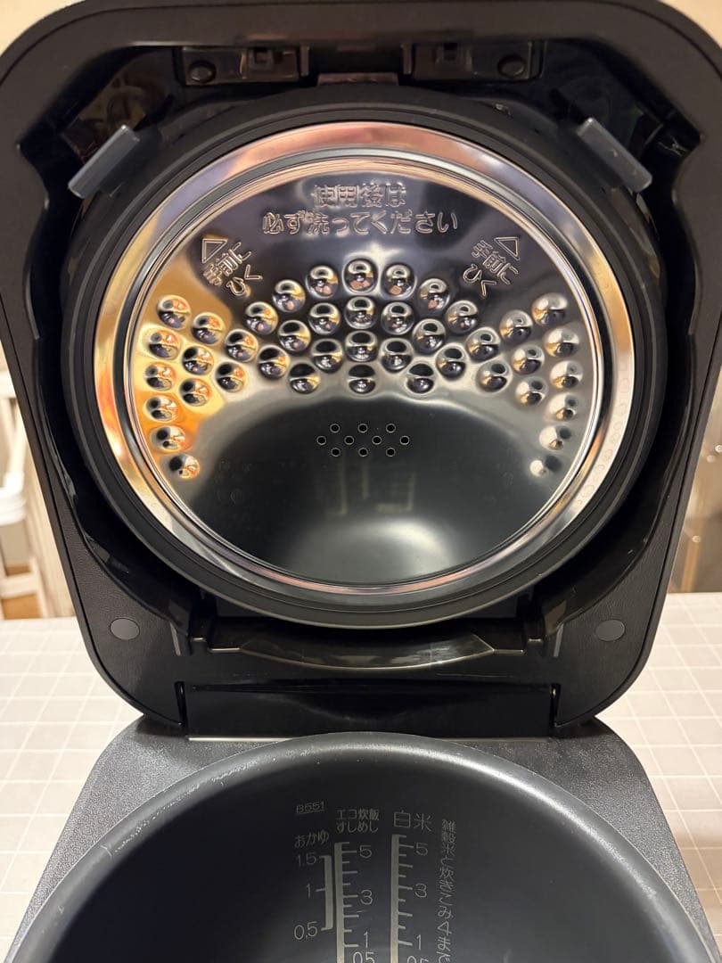 【内蓋新品】象印 炊飯器 NW-SA10 ブラック（箱のみ）