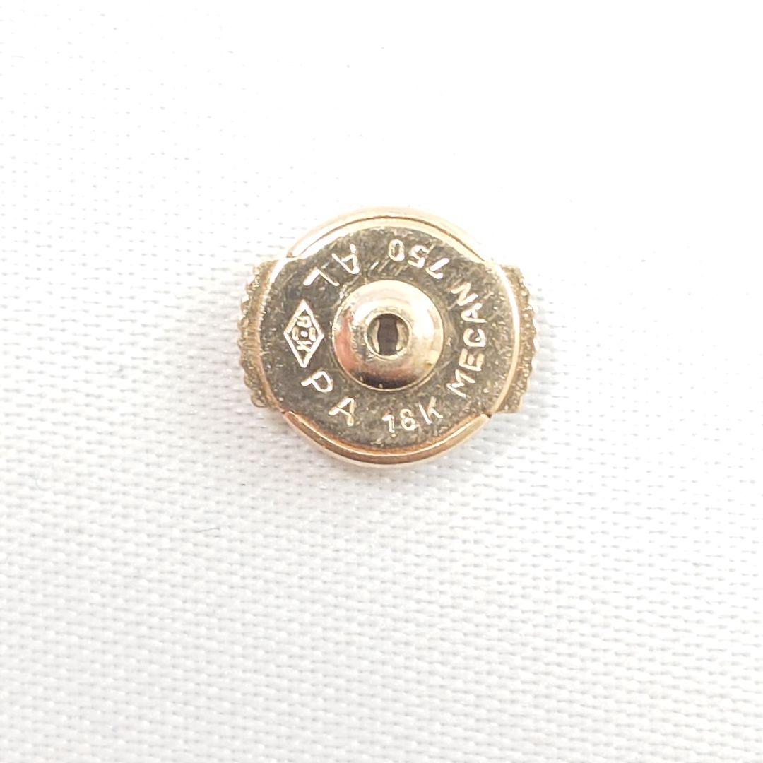 【磨き済】カルティエ トリニティ フープ ピアス 片耳用 6816