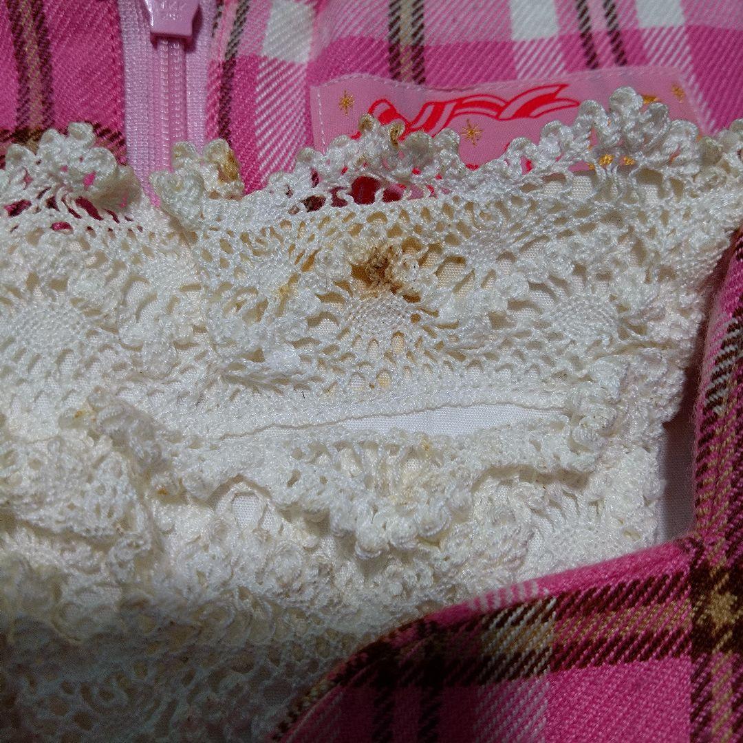 Angelic Pretty♡タータンチェック裾スカラップJSK♡初期タグレア♡