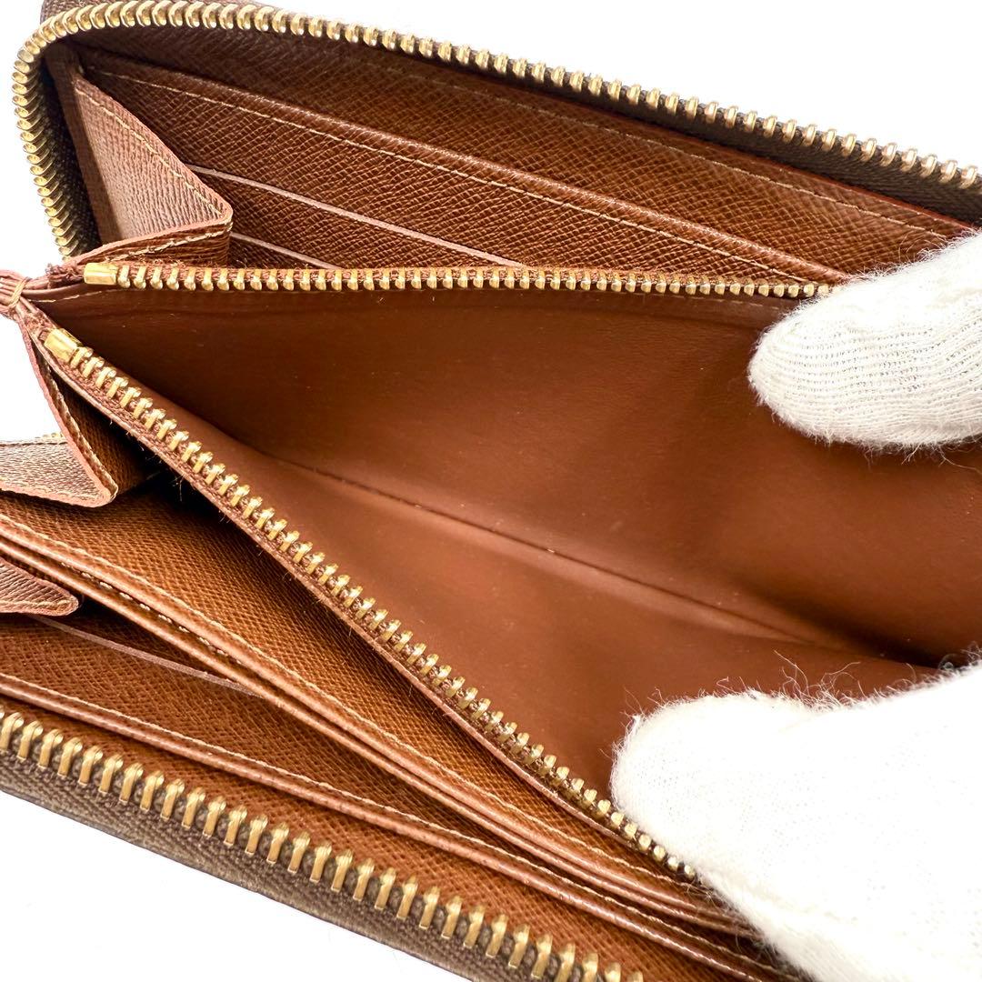 【鑑定済】 美品 ルイヴィトン 長財布 モノグラム ジッピーウォレット 定番