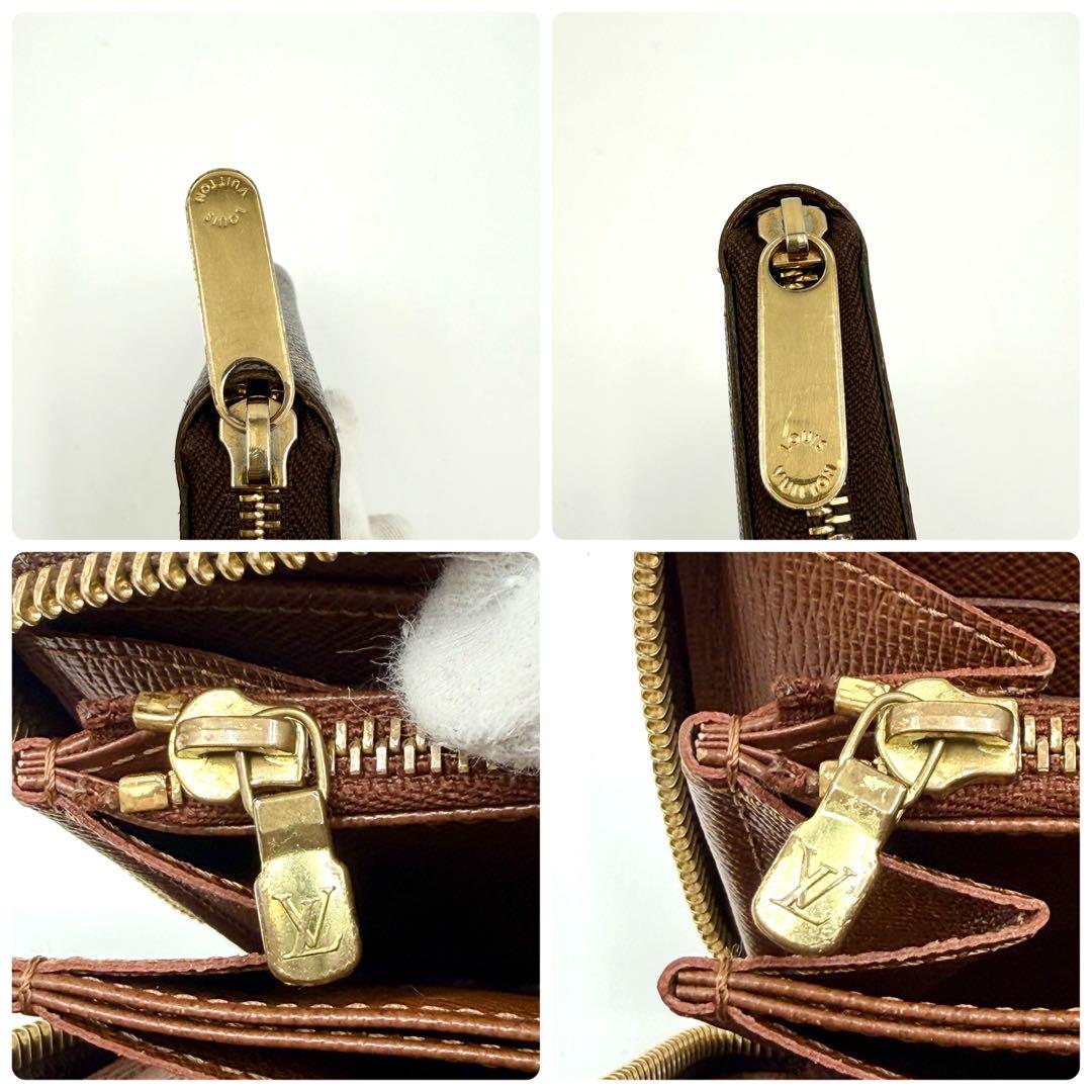 【鑑定済】 美品 ルイヴィトン 長財布 モノグラム ジッピーウォレット 定番
