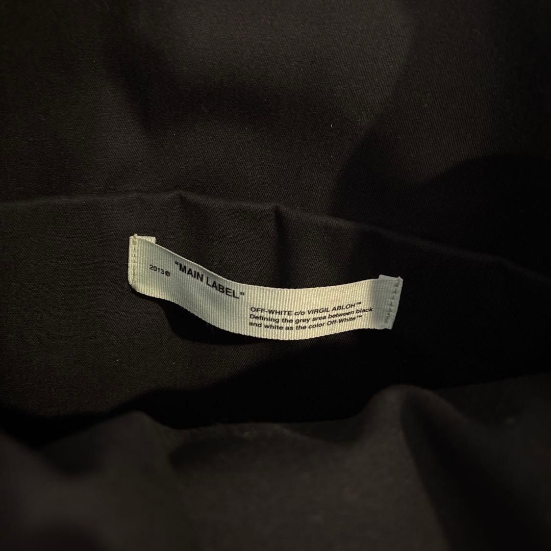 off-white 19ss バックパック　アロー　ブラック