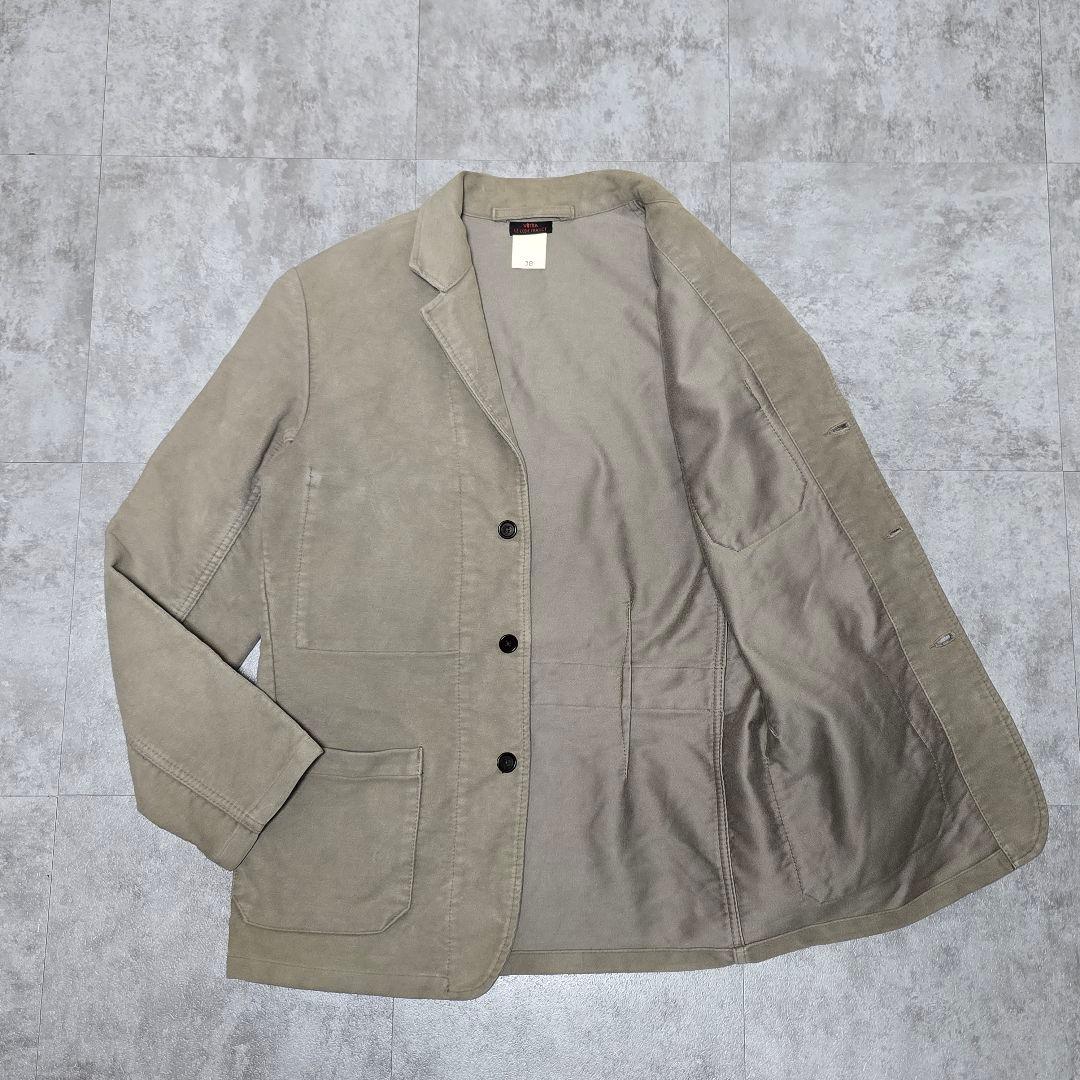 フランス製 VETRA 38 フレンチワークジャケット モールスキン テーラード
