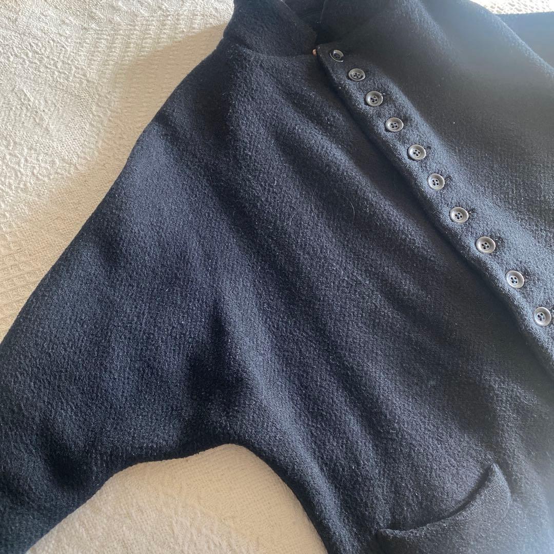 KAPITAL ブラック ウールドルマンジャケット　キャピタル