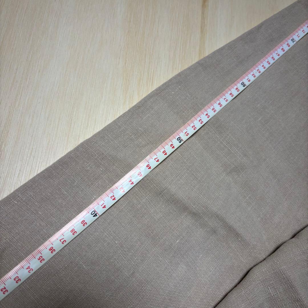 90's 2タック リネンワイドスラックス Ralph Lauren ベージュ