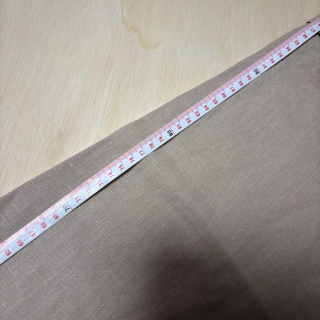 90's 2タック リネンワイドスラックス Ralph Lauren ベージュ