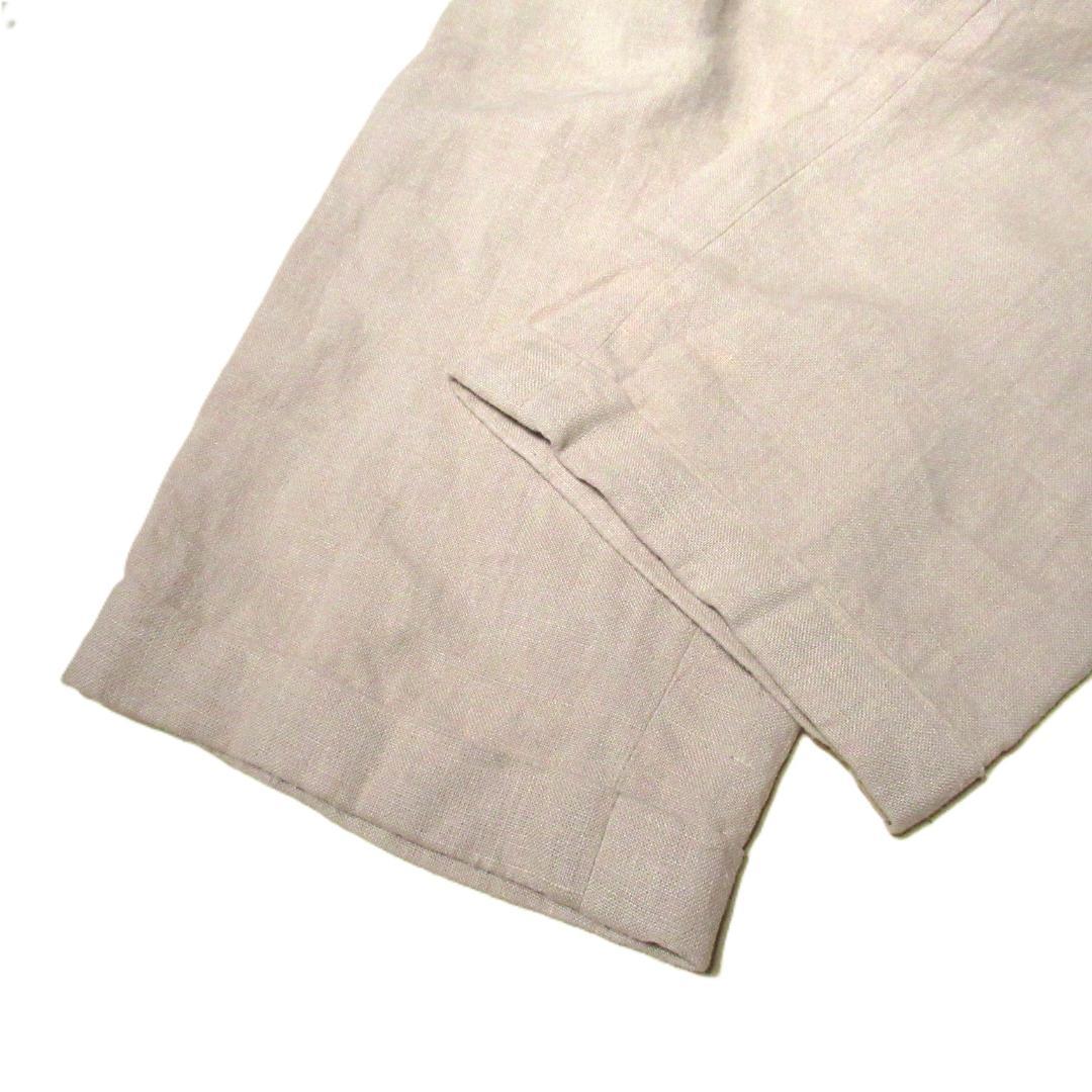 90's 2タック リネンワイドスラックス Ralph Lauren ベージュ