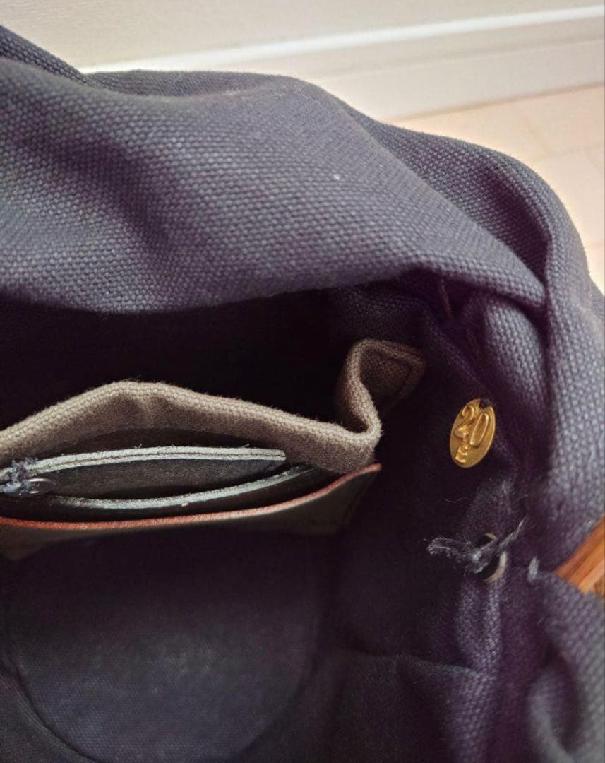 ebagos エバゴス　カゴバッグ　ブライドルマグ　黒