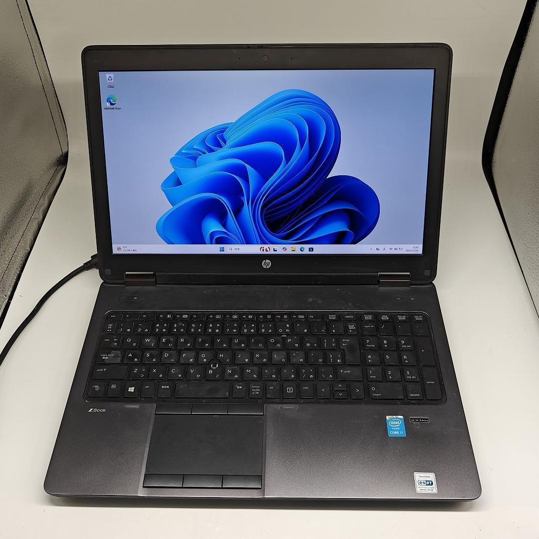 【HP】Zbook 高性能i7 新品SSD512GB 16GB ノートPC
