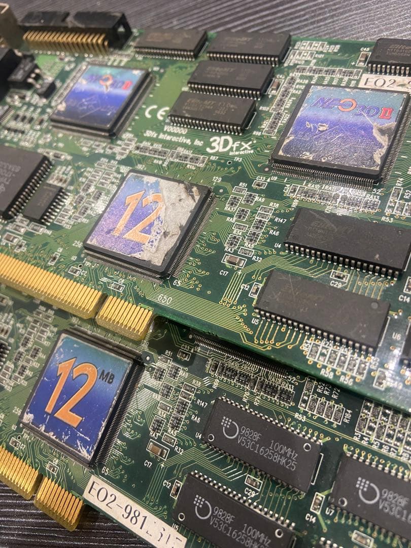 3Dfx Voodoo2 不動品2枚セット NEO3DII