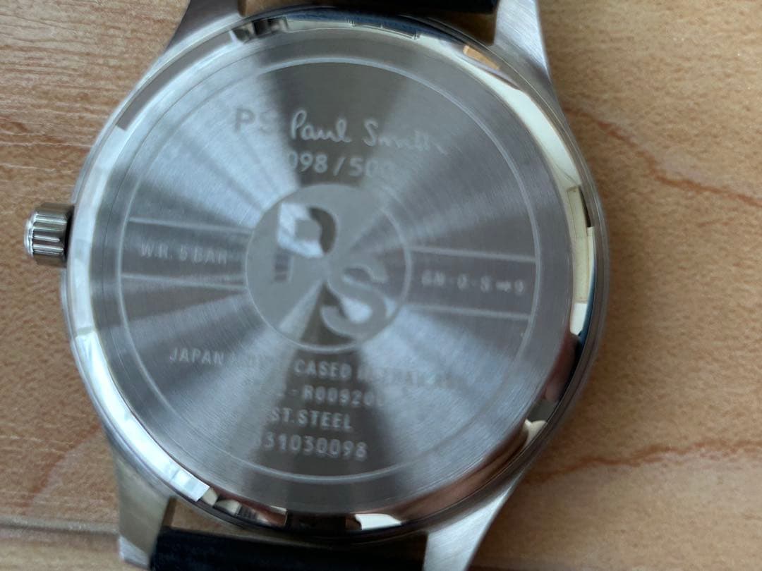 再値下げ 電池交換済 数量限定品 PS Paul Smith 腕時計