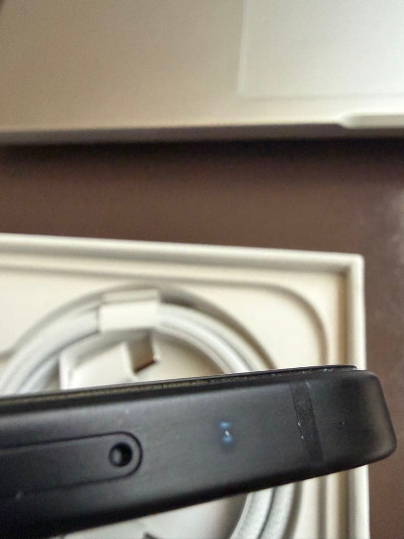 iPhone15 128GB 黒 SIMロックフリー Apple store購入