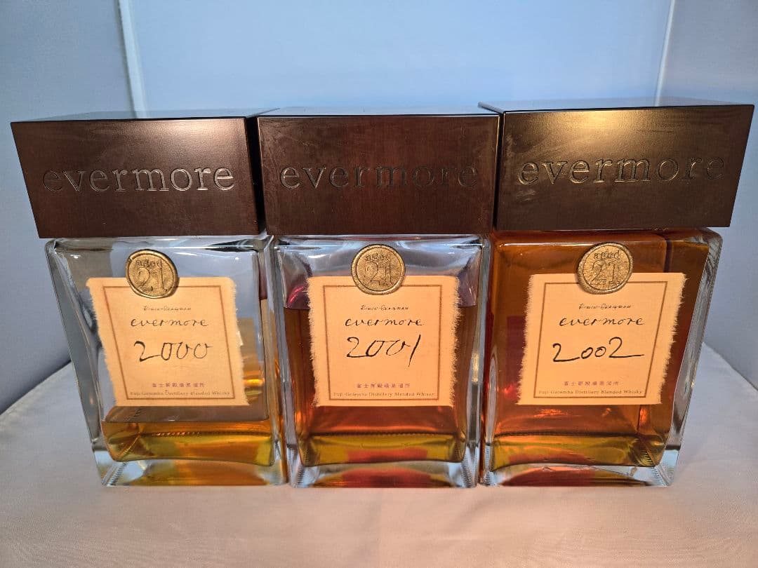 エバモア ウイスキー 2000 2001 2002 セット