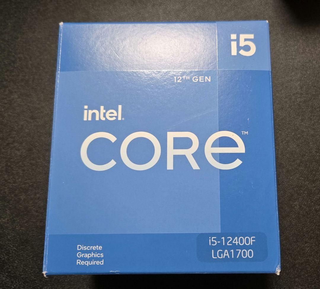 Intel Core i5-12400F LGA1700　中古　動作確認済み