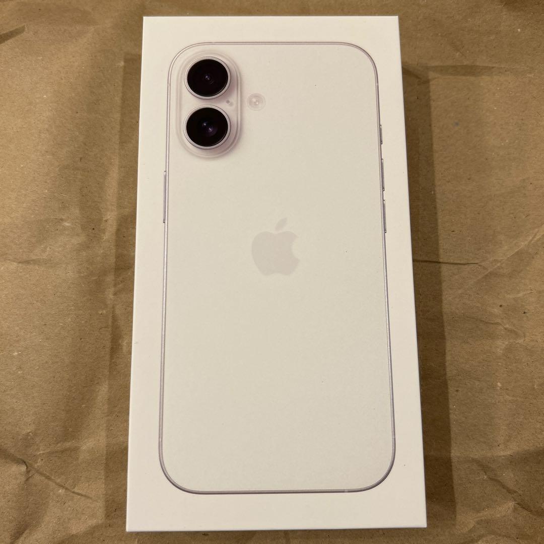 iPhone16 256GB ホワイト 【新品未開封】 SIMフリー