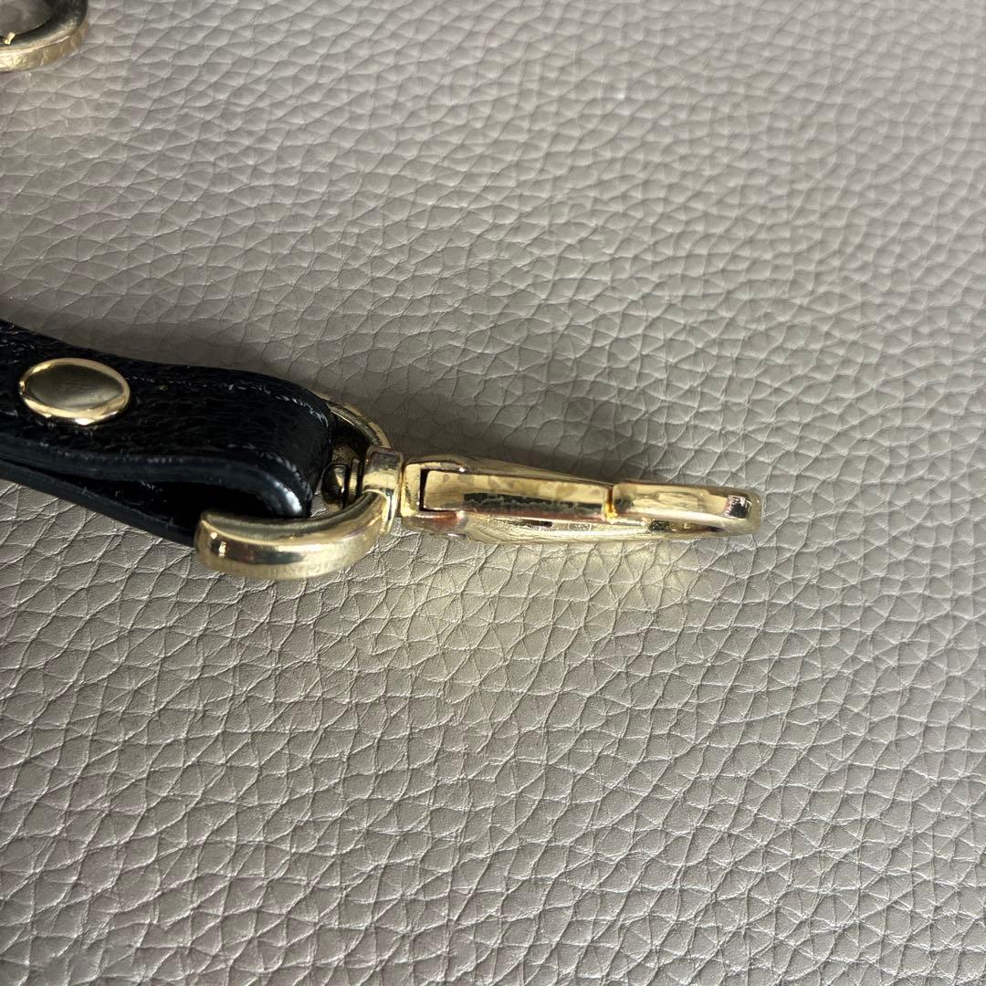 maxmara 牛革 ハンドバッグ ショルダー 黒 マックスマーラ ボストン