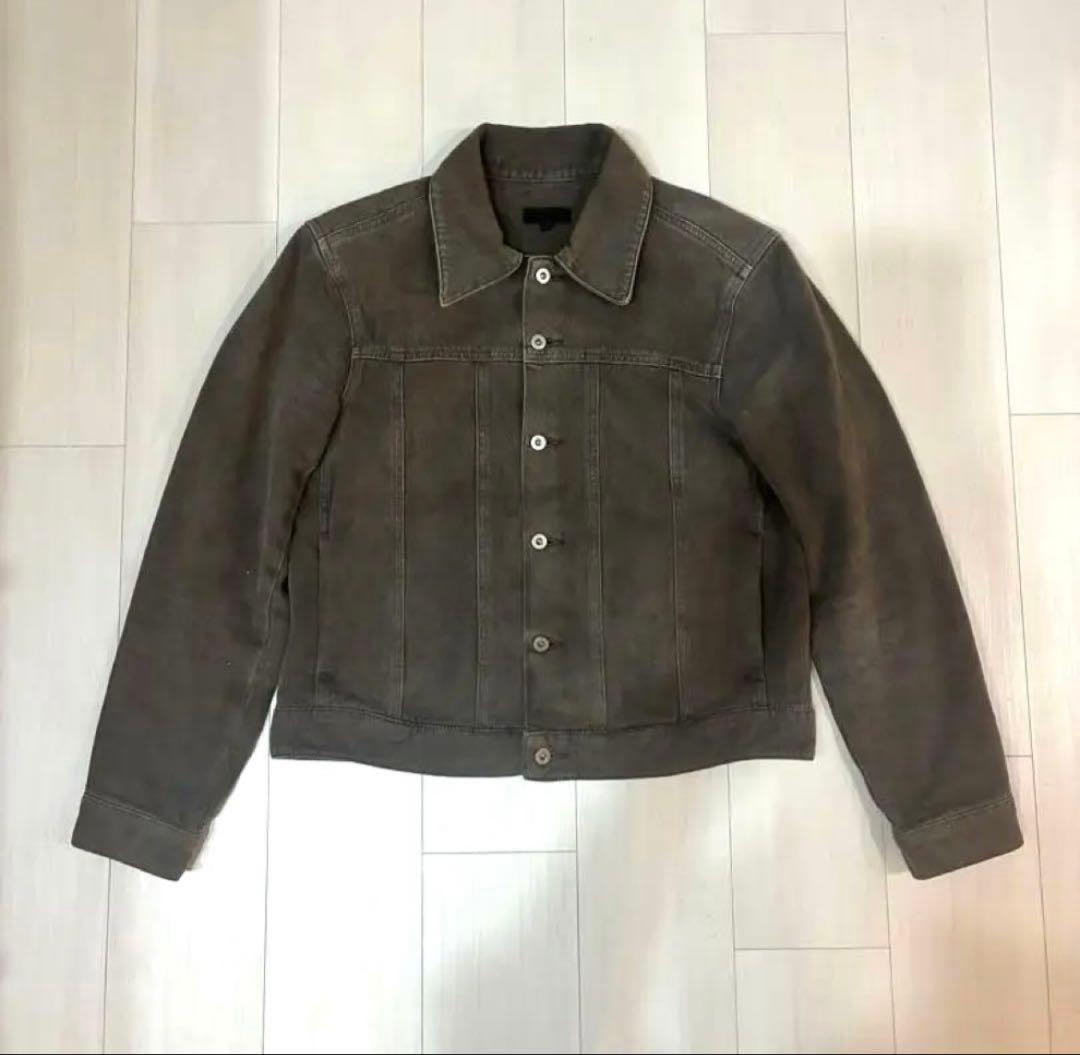 Omar Afridi グレー デニムジャケット 46