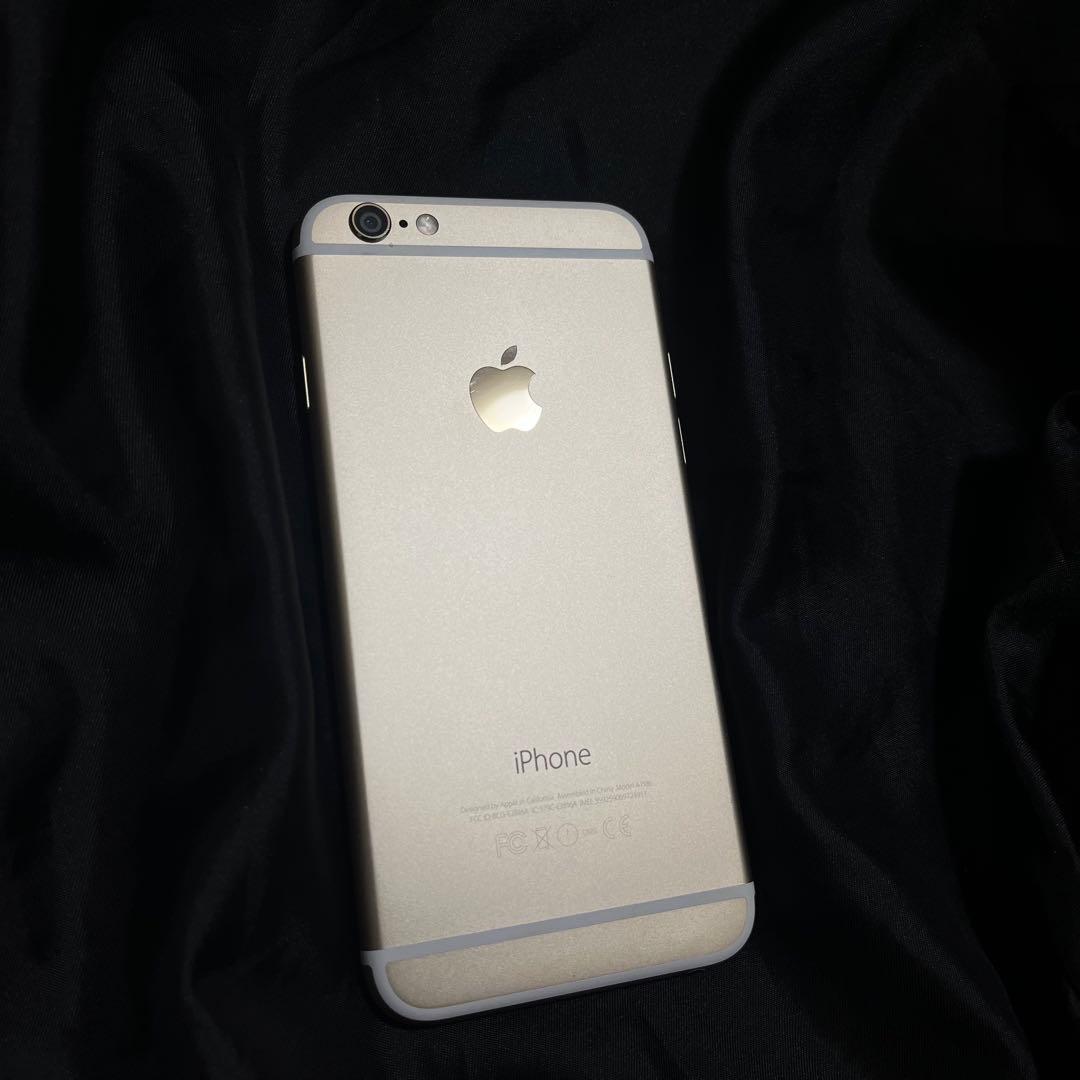【美品】iPhone6 16GB ゴールド SoftBank 本体