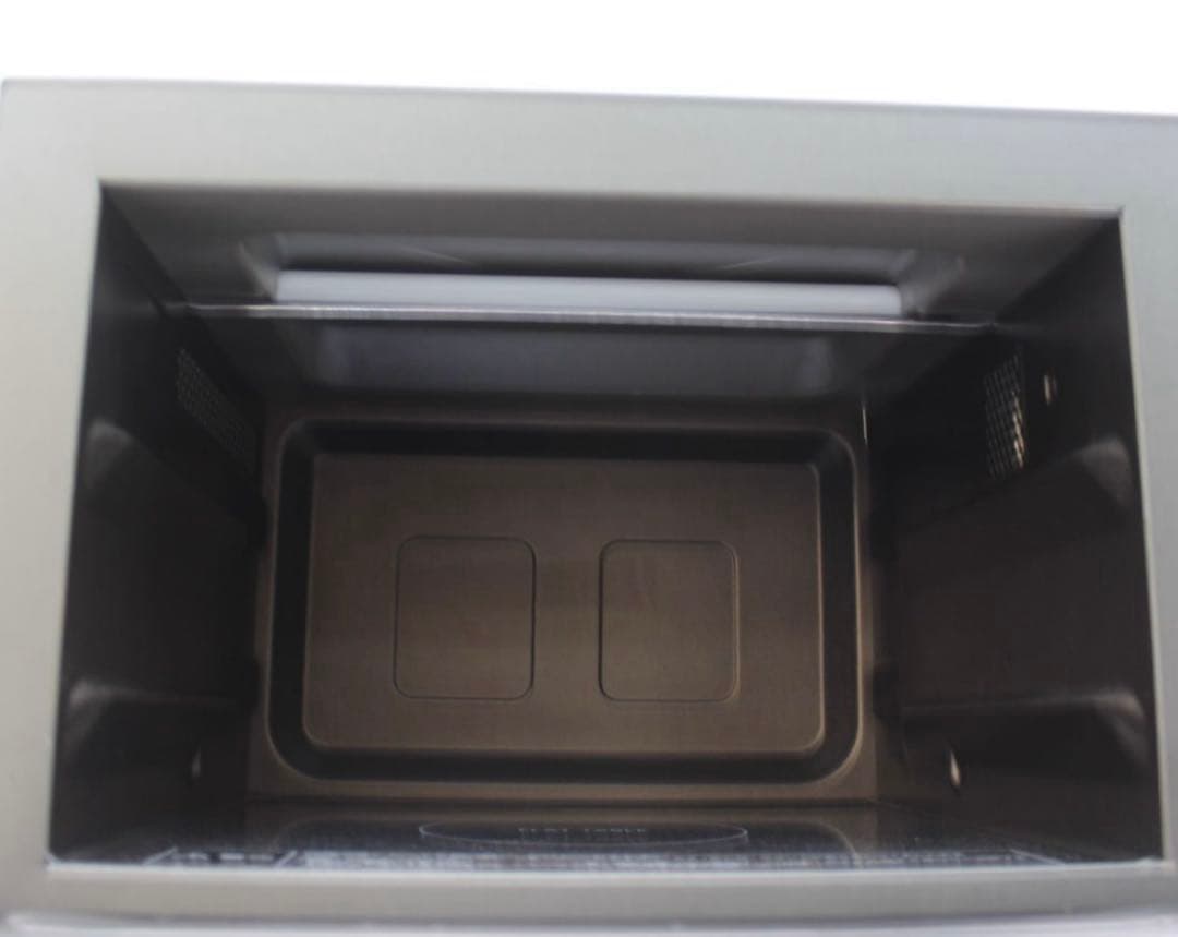 【コンセント不良のジャンク品】ホワイト 単機能電子レンジ コンパクト