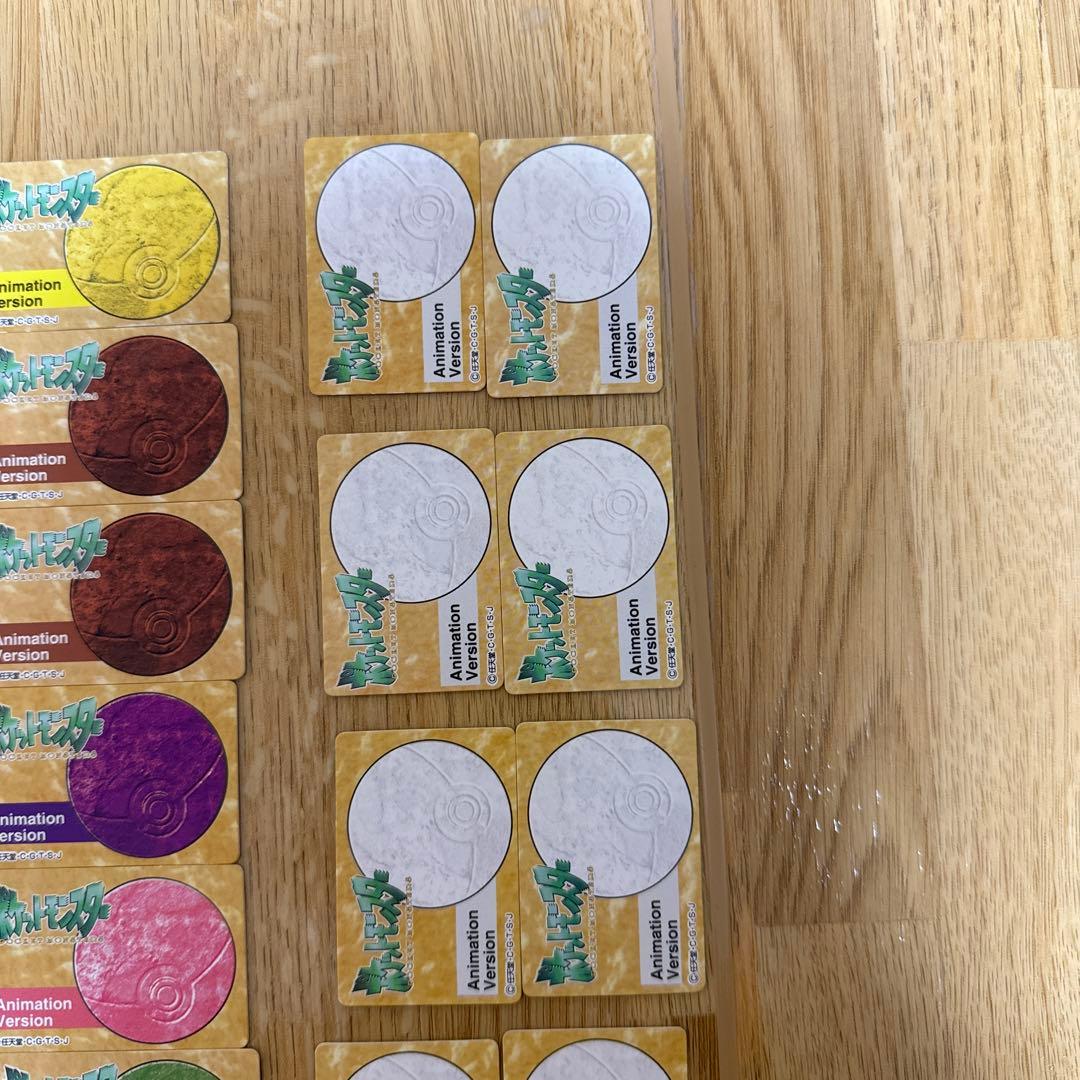ポケットモンスター アニメーションバージョン 60枚 ミニカード ポケモン