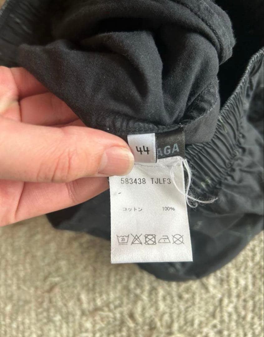 BALENCIAGA ロゴ パジャマ ワークパンツ 44
