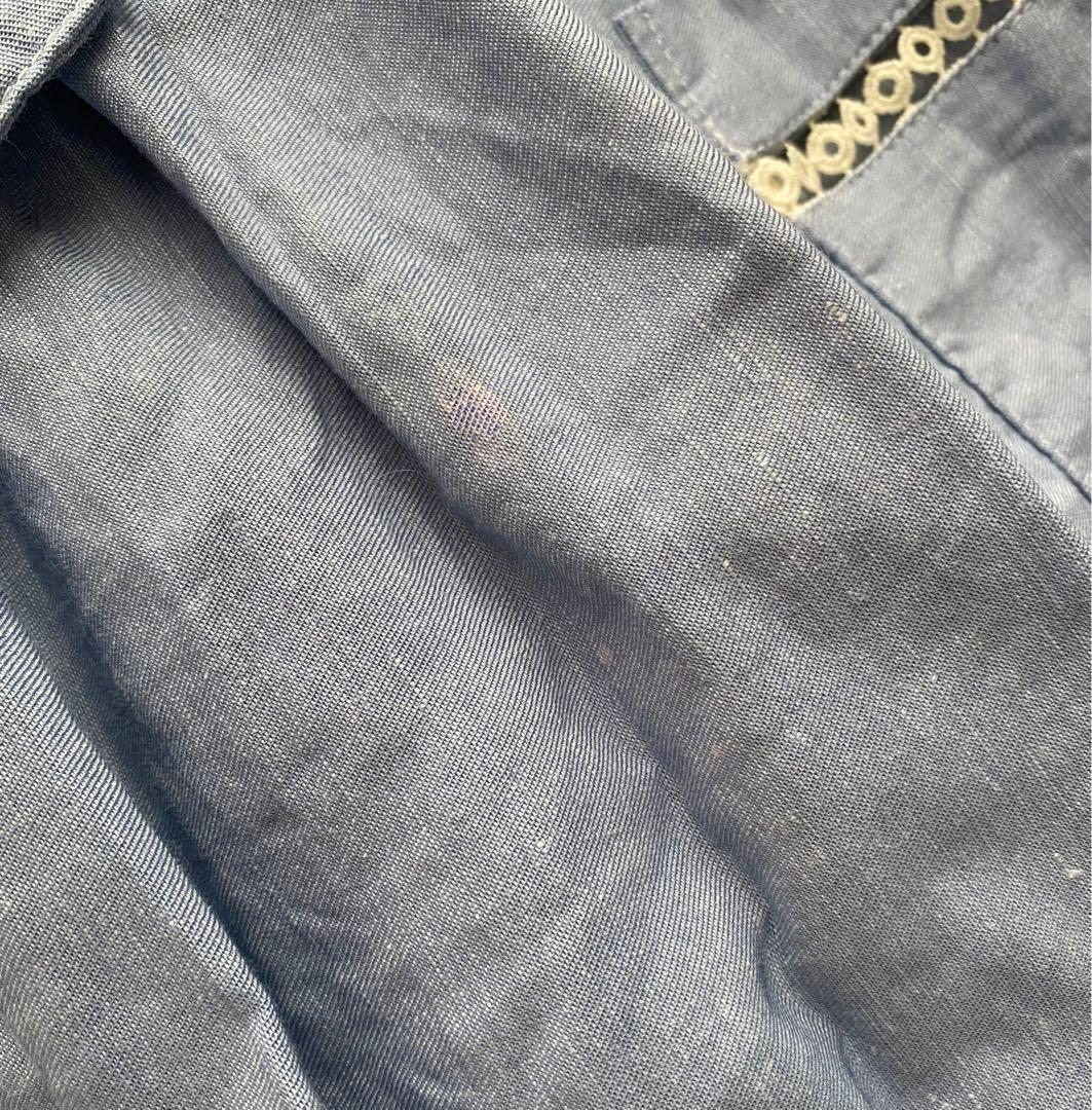 ラルフローレン エプロン 杏 アディソンシャンブレイ