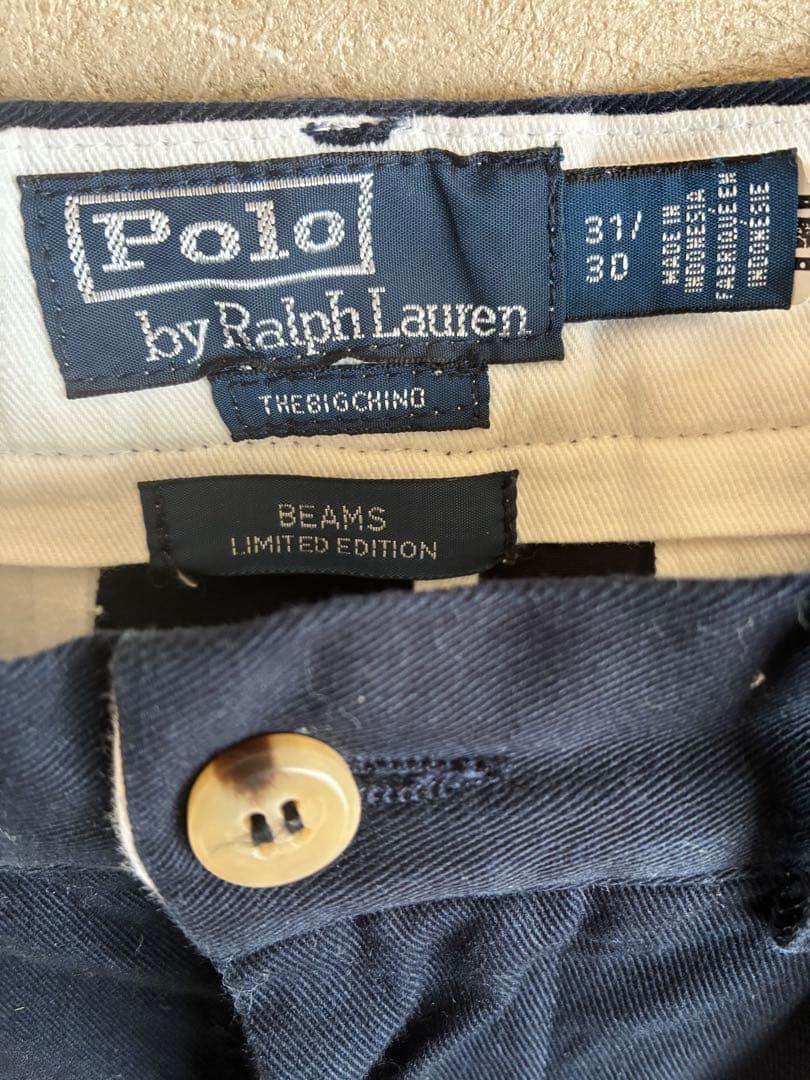 ビームス別注Ralph Lauren ビッグチノ　ラルフローレン　初期タグ