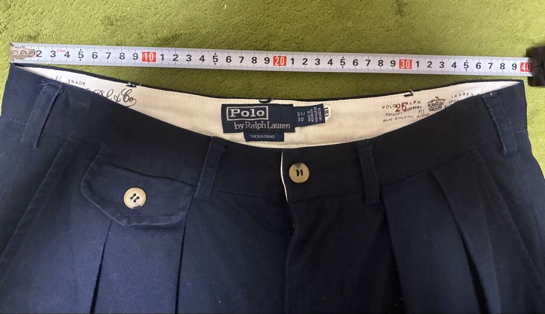 ビームス別注Ralph Lauren ビッグチノ　ラルフローレン　初期タグ