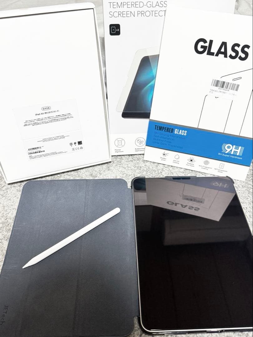 本日のみ値下げ 【美品・付属品多数】iPadAir 第5世代 64GB