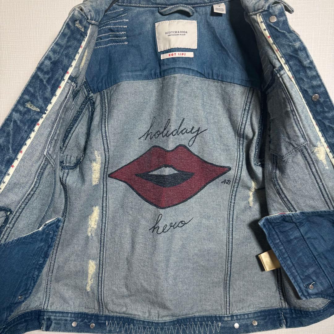 ★美品★ Scotch & Soda Hot Lips デニムジャケット