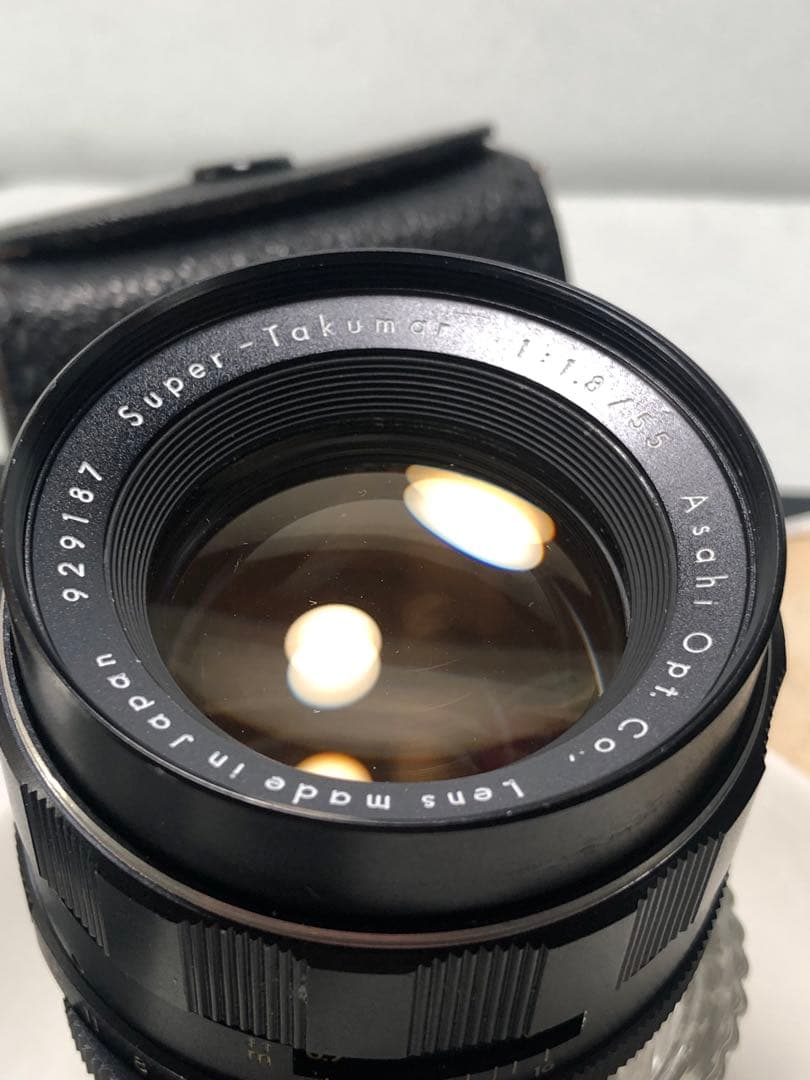 前期型　super takumar 55mm f1.8 m42マウント