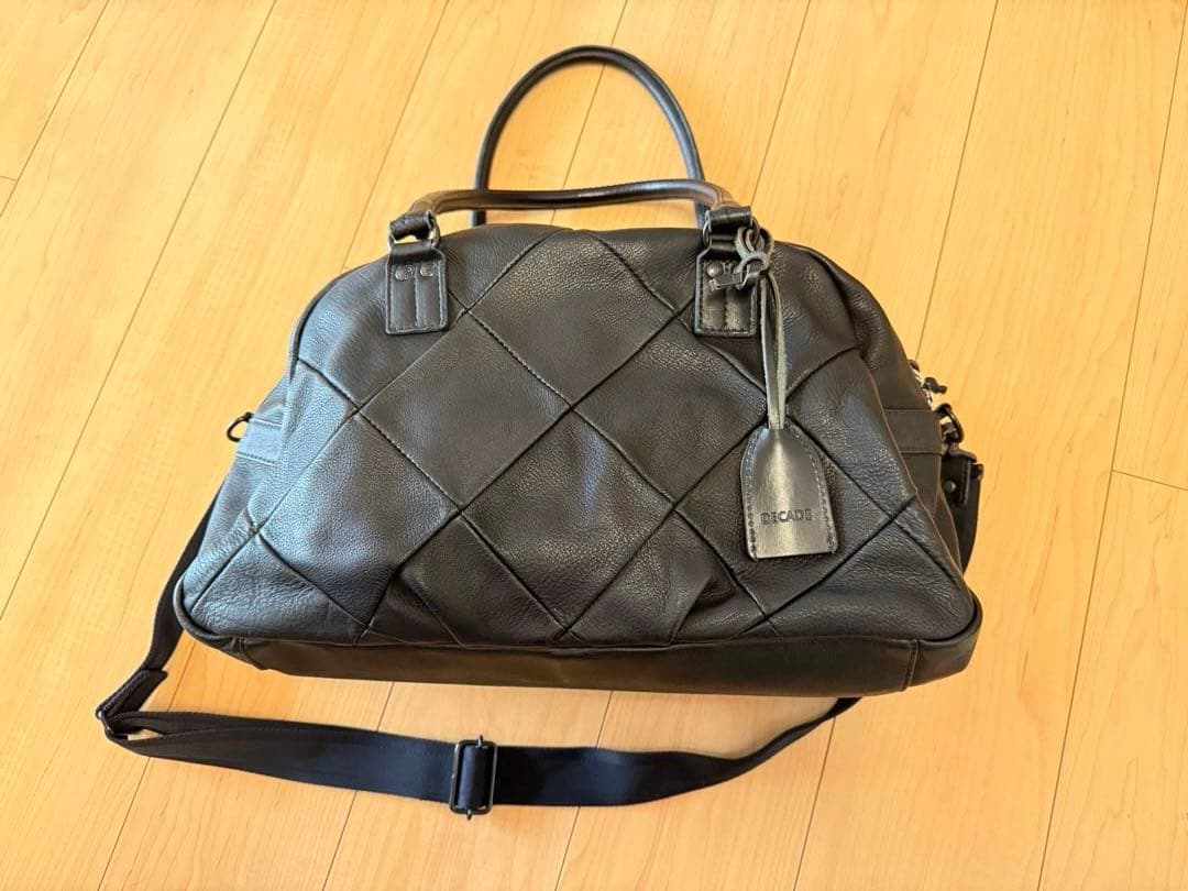 DECADE oild cow leather ボストンバック