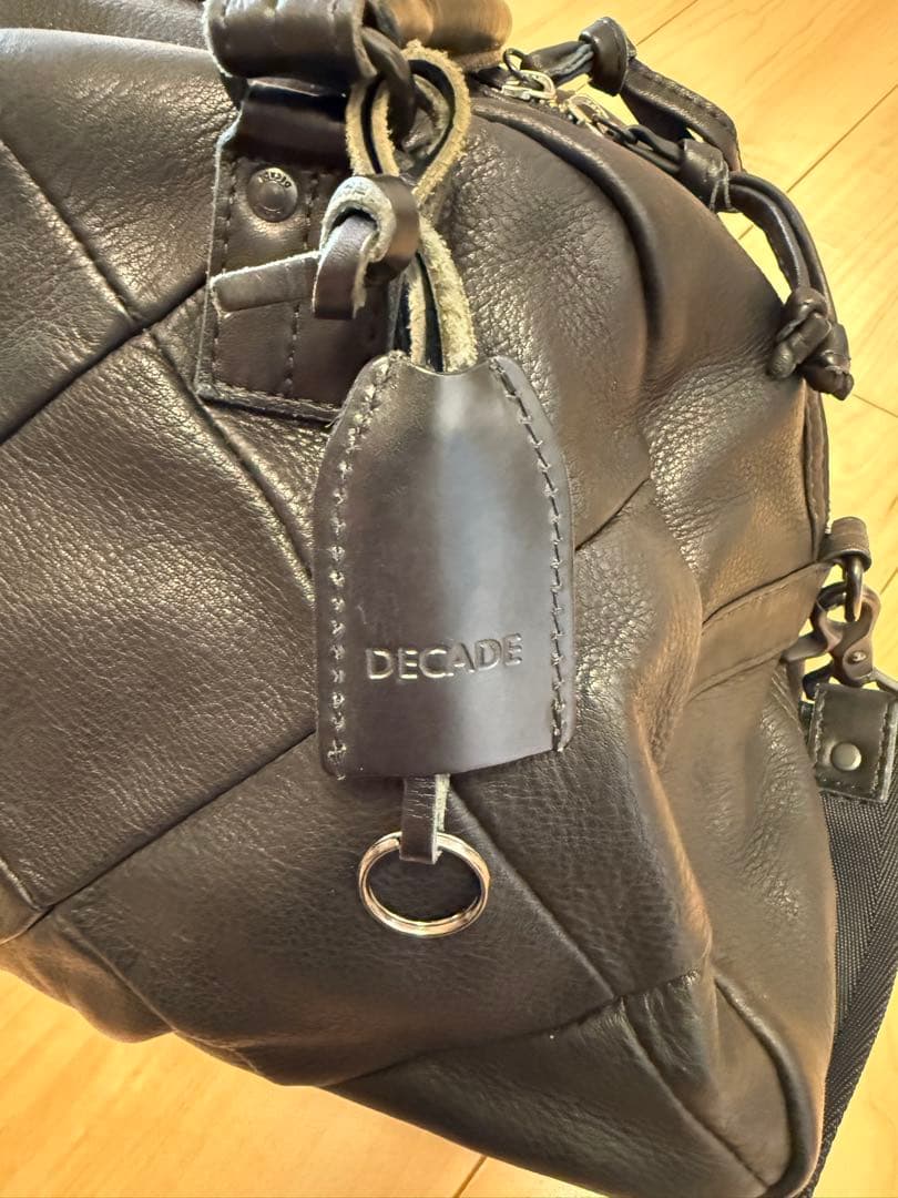 DECADE oild cow leather ボストンバック