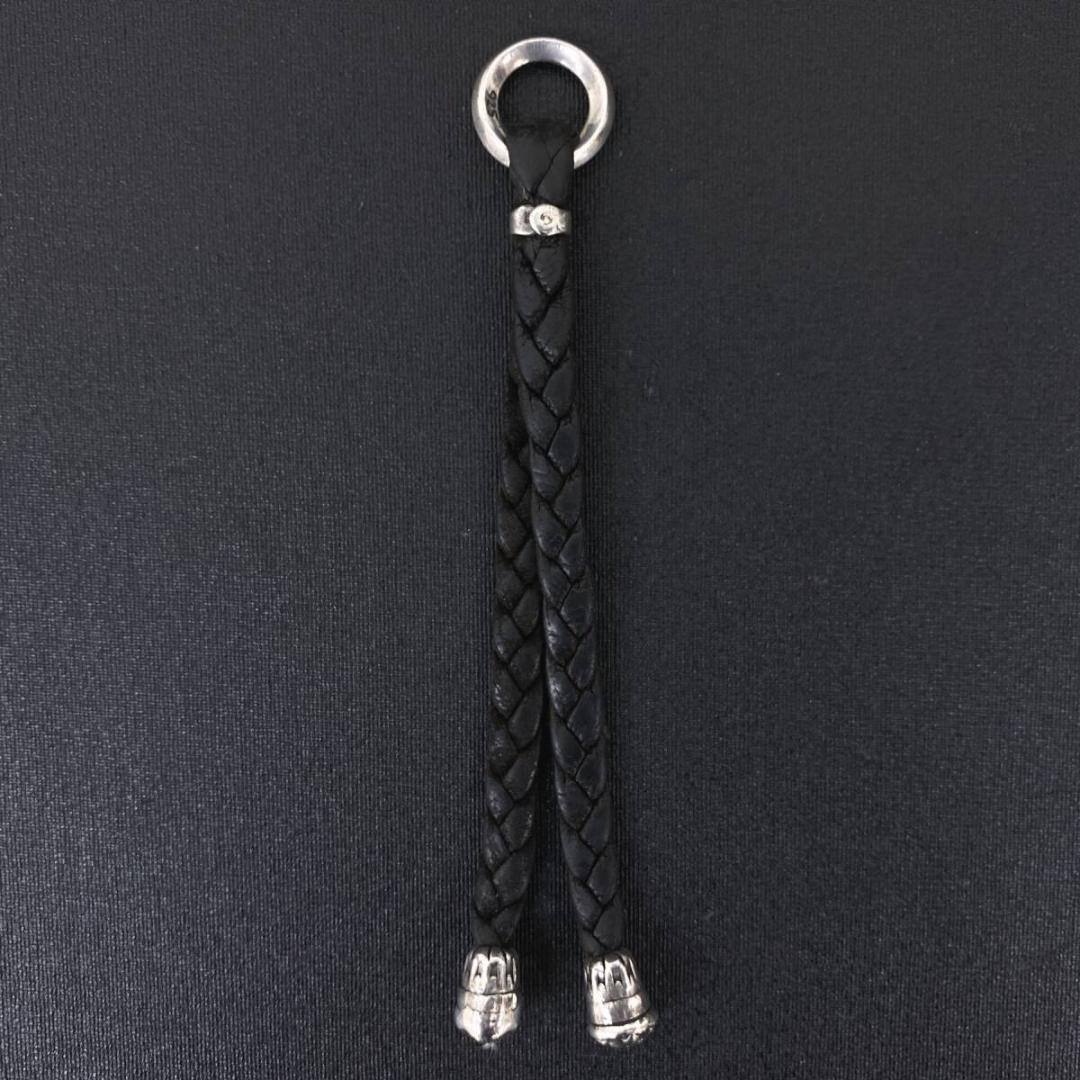 Bill Wall Leather シルバーリングボロチップ レザーキーホルダー