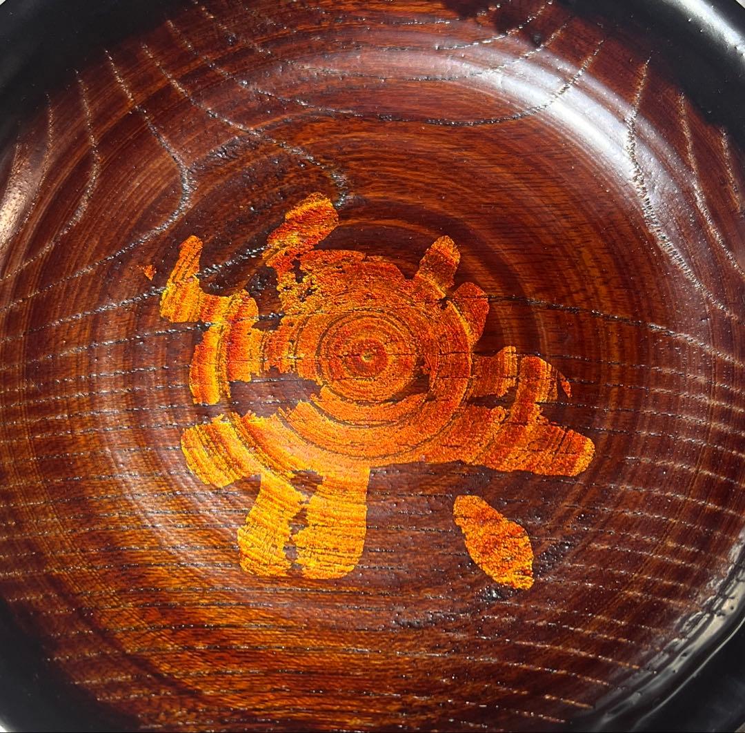 輪島塗　角 偉三郎　小皿「楽」