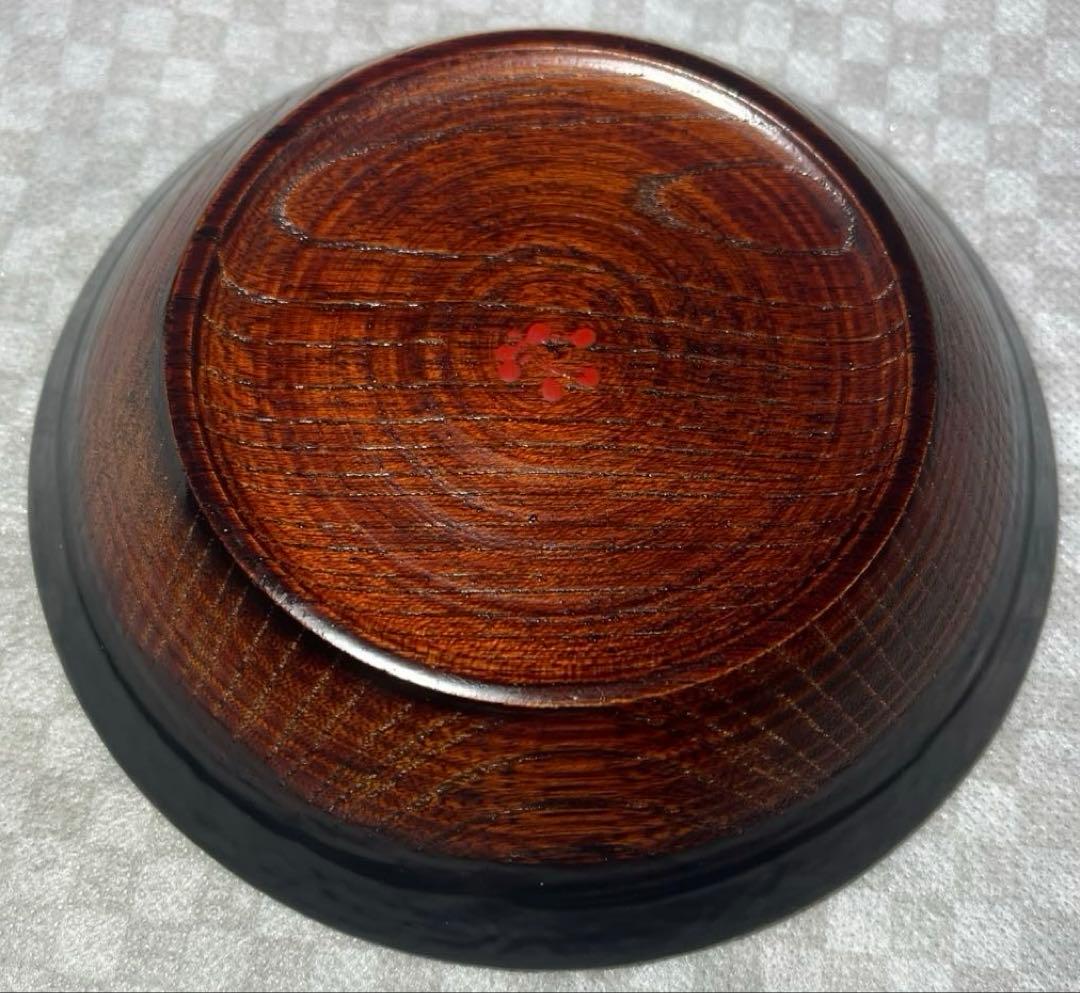 輪島塗　角 偉三郎　小皿「楽」