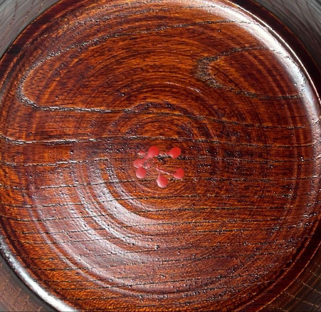 輪島塗　角 偉三郎　小皿「楽」