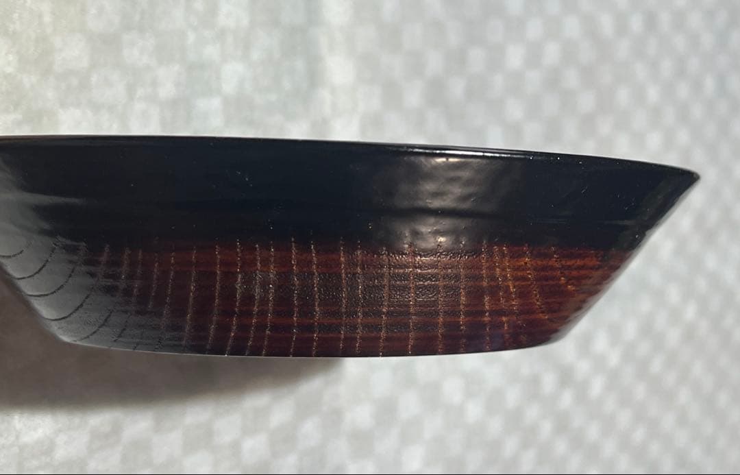 輪島塗　角 偉三郎　小皿「楽」