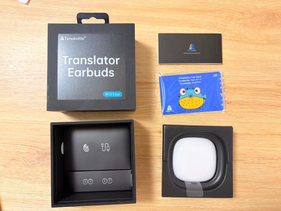 Timekettle WT2 Edge 翻訳イヤフォンTranslator