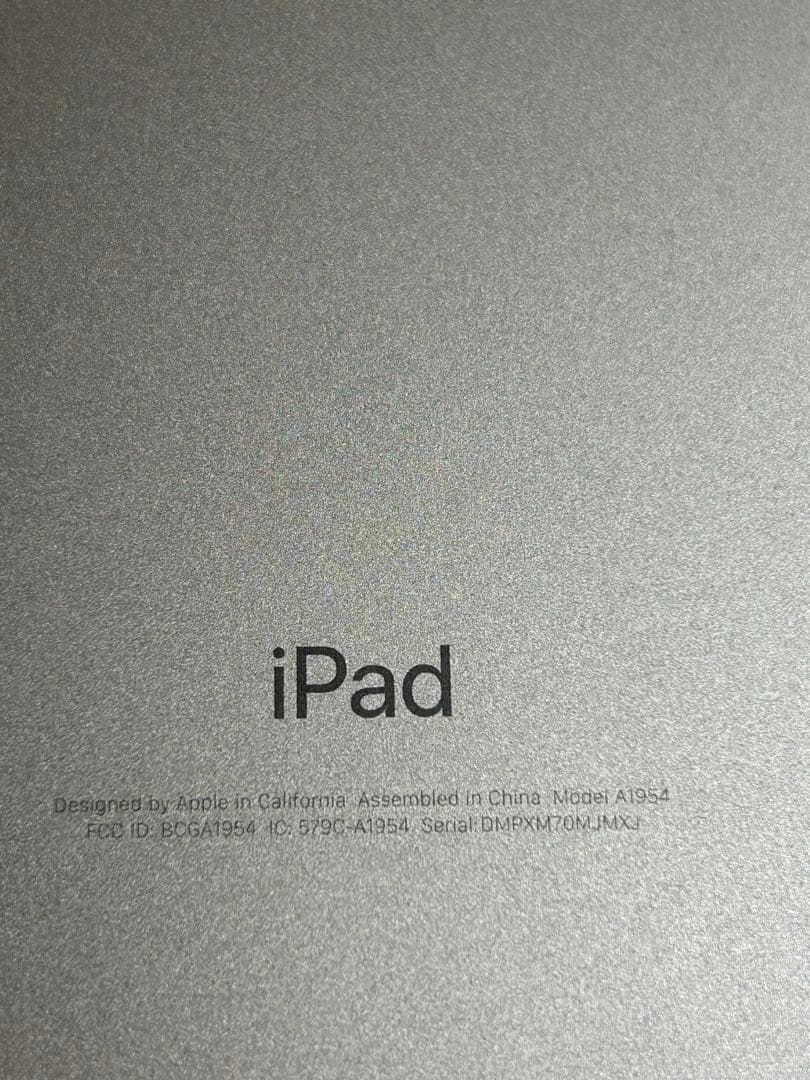 Apple iPad (第6世代) A1954 32G