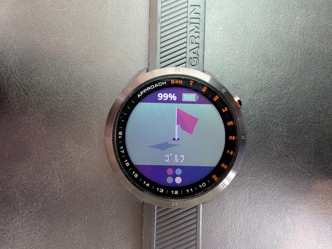 GARMIN APPROACH S40 GPSゴルフナビ