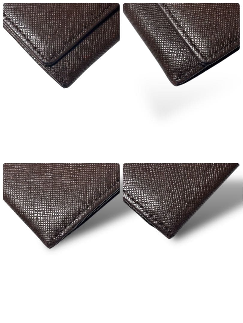 バーバリー　カード入れ　名刺入れ　ブラウン　ノバチェック　レザー