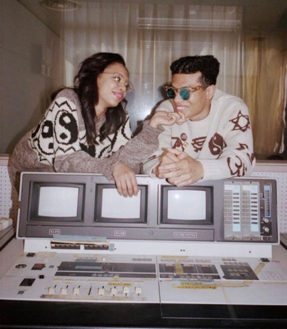 ブラックウィドウ Ying Yang 陰陽ニットBLACKWEIRDOS