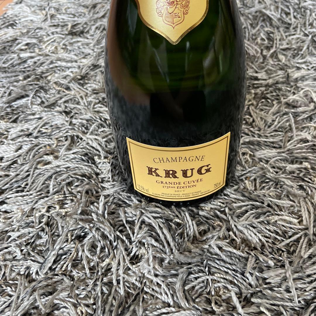 お祝い クリュッグ グランド キュヴェ ED172 箱なし
