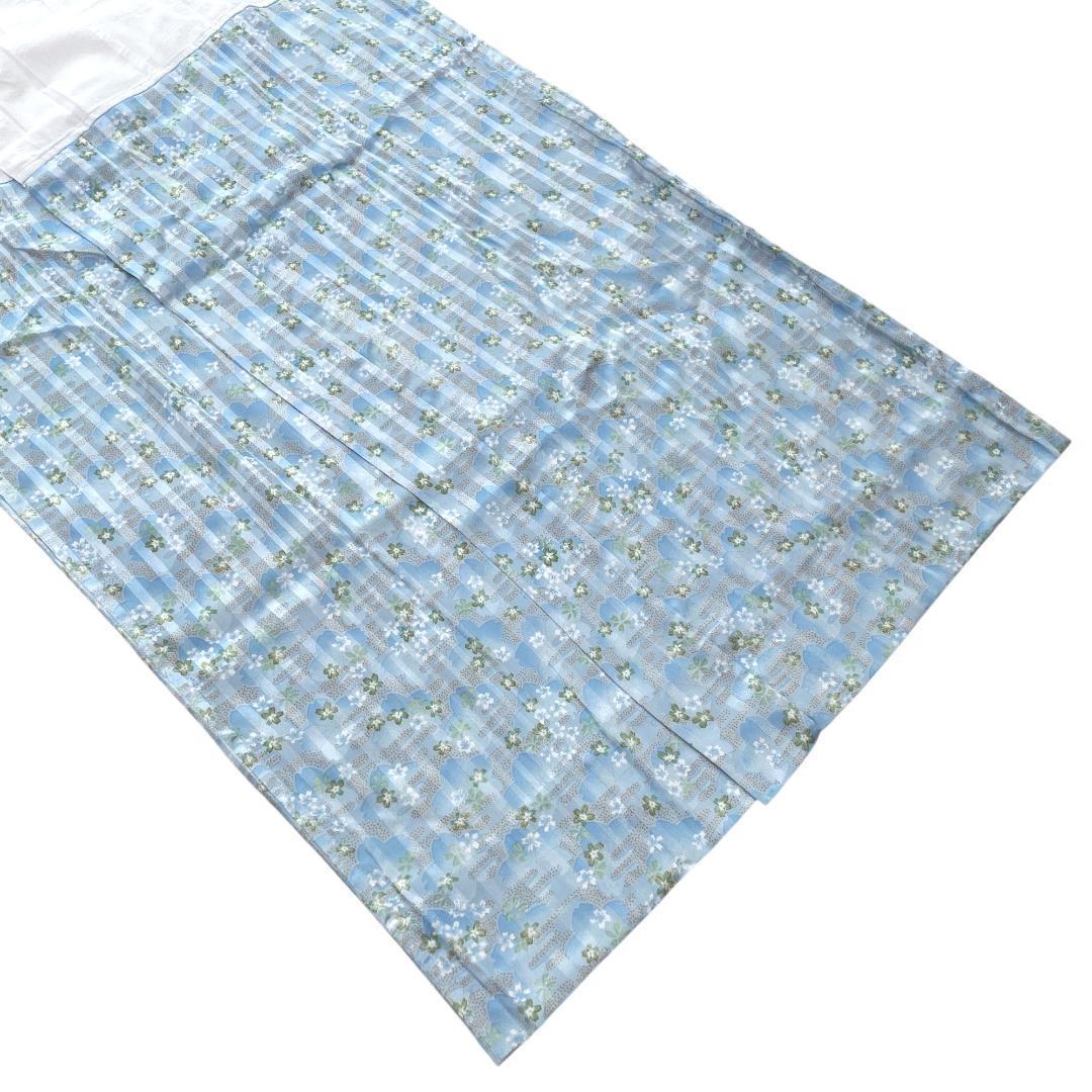 美容ランジェリー 替え袖 セット 装道 Lサイズ 桜柄 水色 着物 A-2332